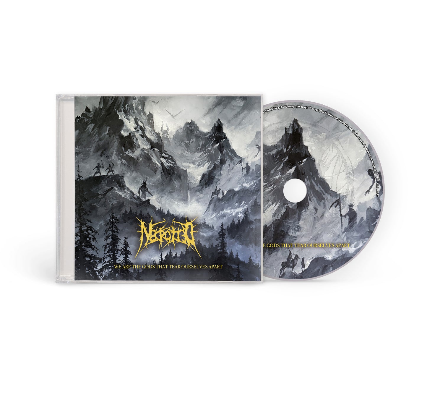 Necrotted - We Are The Gods That Tear Ourselves Apart - CD