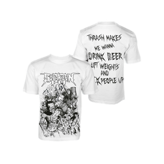Skeleton Pit - Chaos (white Logo) - T-Shirt