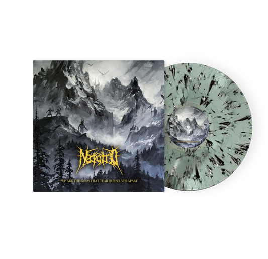 Necrotted - We Are The Gods That Tear Ourselves Apart (Mint Black Crusher) - Vinyl