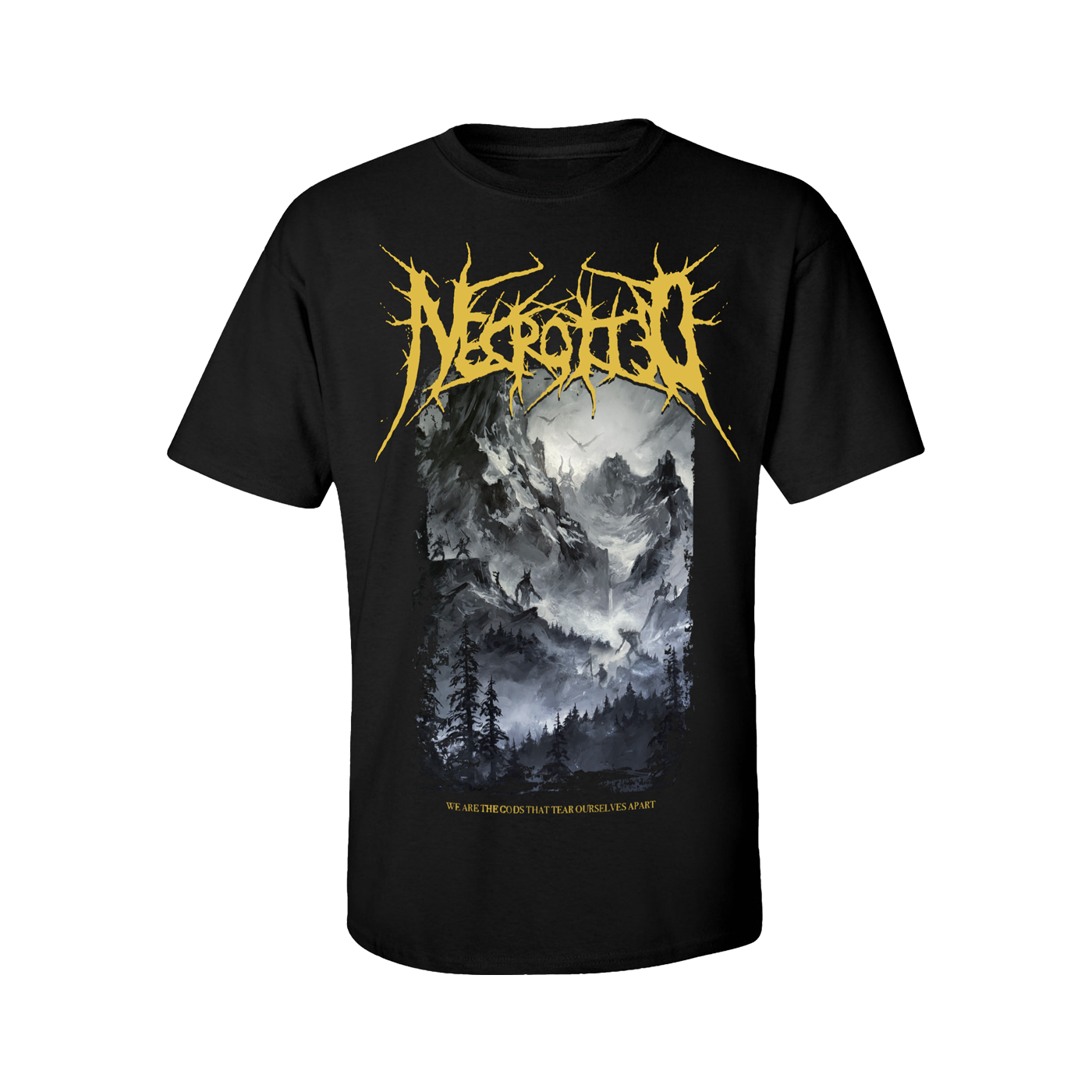 Necrotted - We Are The Gods That Tear Ourselves Apart - T-Shirt
