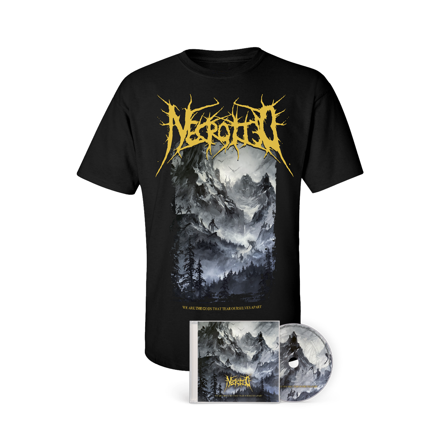 Necrotted - Bundle #1 - CD + T-Shirt